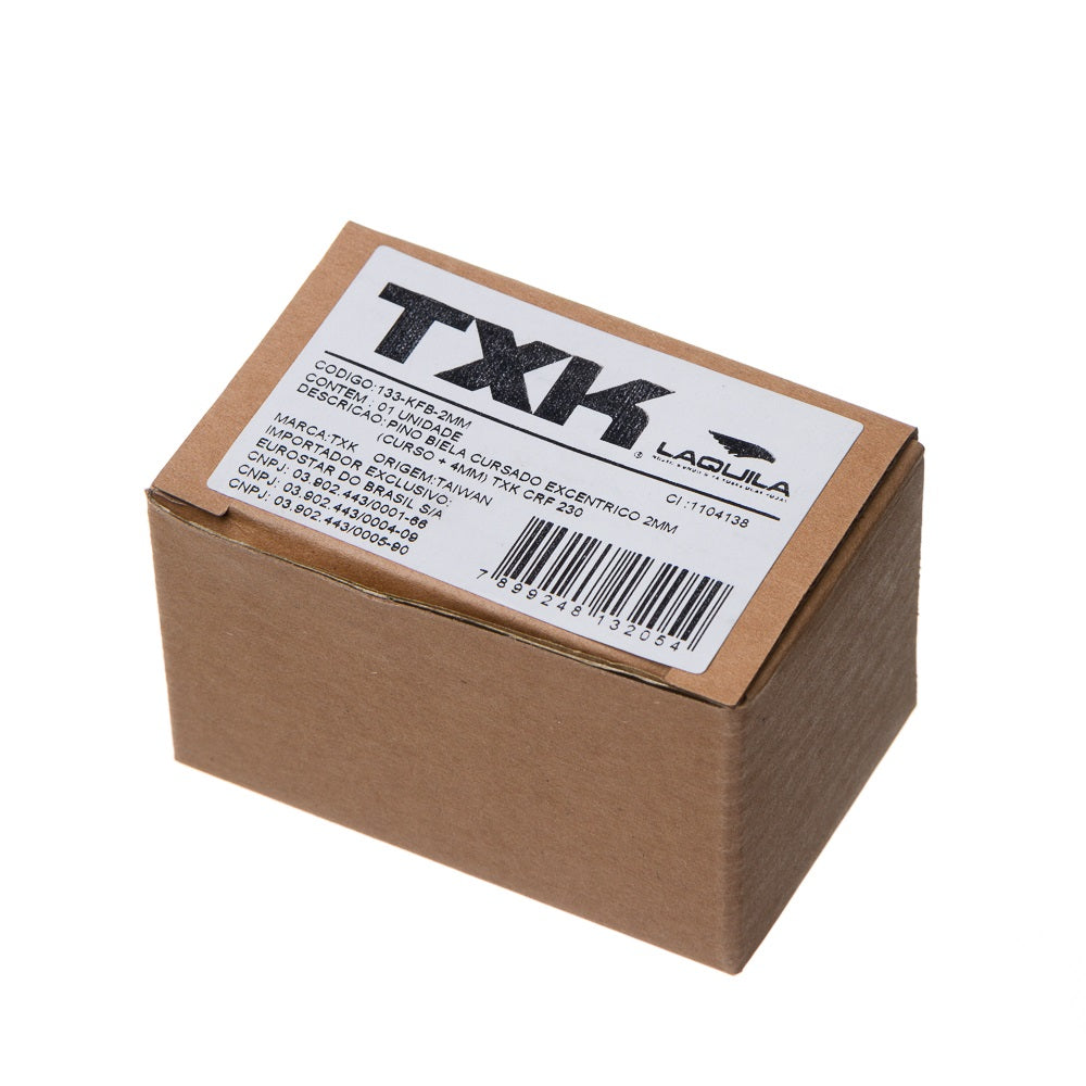 Pino Biela Cursado Excêntrico TXK 2mm (Curso Total + 4mm) CRF 230 - XR 200 - NX 200 - CBX 200 – foto 2