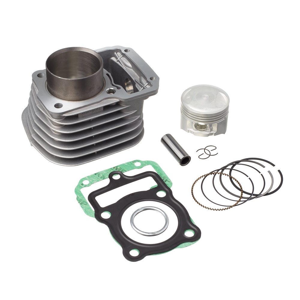 Kit KMP Completo com Cilindro. Pistão. Anel e Junta Kit-A CG 125 2000 a 2001 - XLR 125 01/... – foto 1
