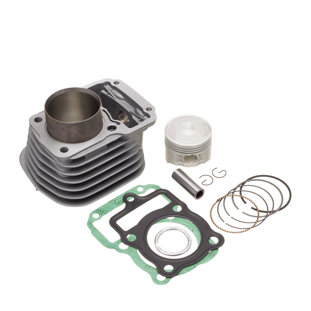 Kit Premium Completo com Cilindro. Pistão e Junta Kit-A KMP. Anel RIK CG 125 2000 a 01 - XLR 125 01/... – foto 1