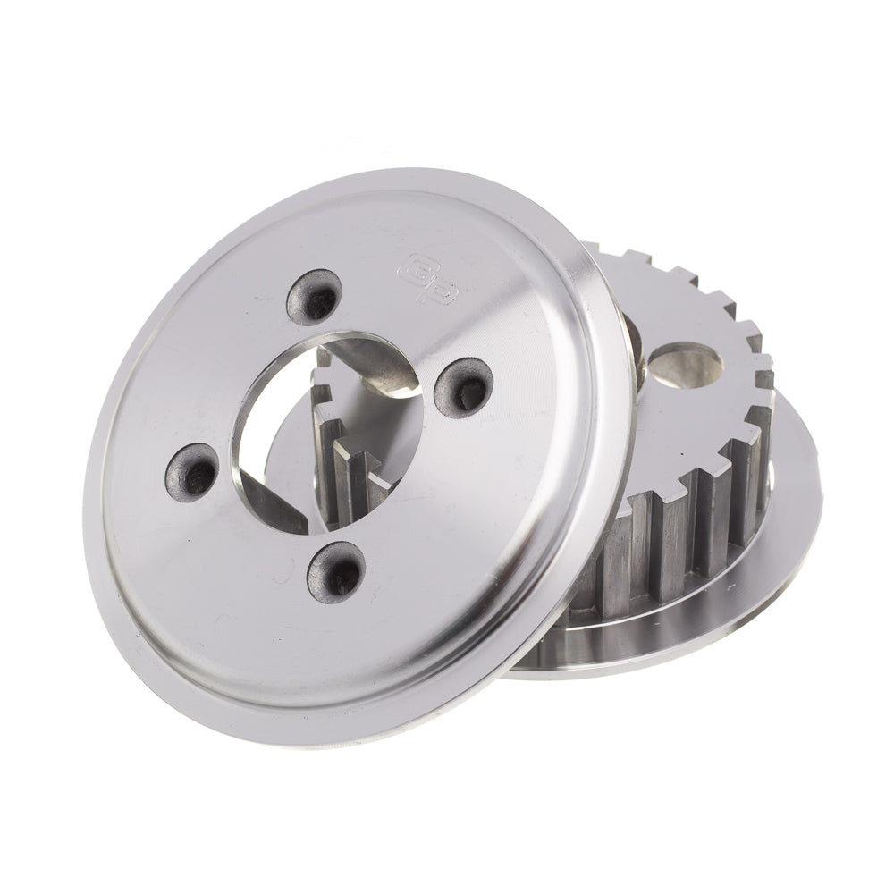 Cubo e Platô Embreagem (JG) GP7 CG 125 /2008 - Bros 125 2003/2005 - ML 125 - Turuna 125 - XLS 125 – Jogo – foto 1