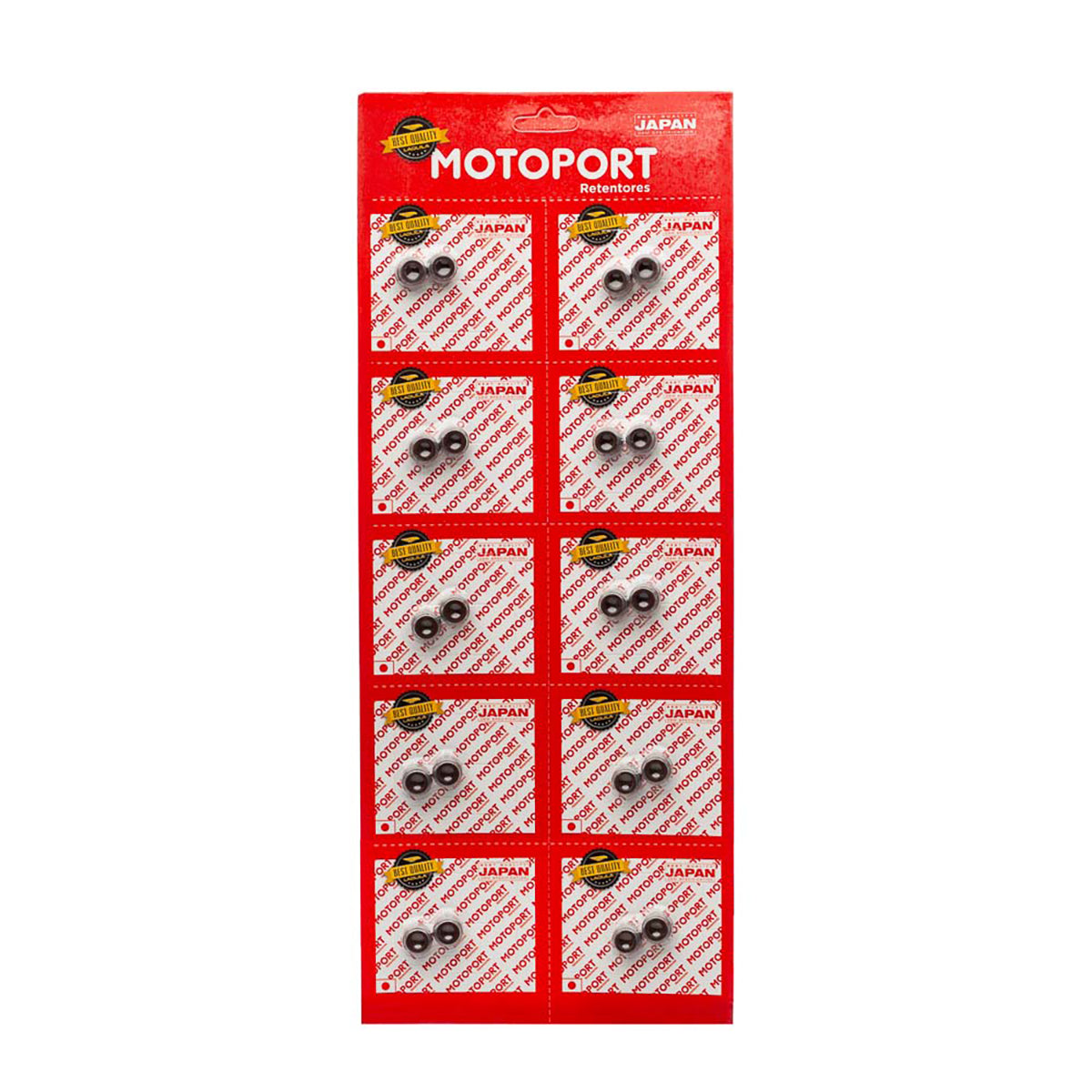 Retentor de Válvulas (Par) Motoport Fazer 250 - Lander 250 - Tenere 250 - XT 225 - TDM 225 - TTR 230 - XT 660R – foto 2