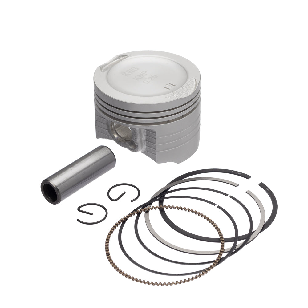 Pistão Kit com Anel KMP Dyamond (DLC) CG 125 09/18 - Bros 125 13/15 – foto 2