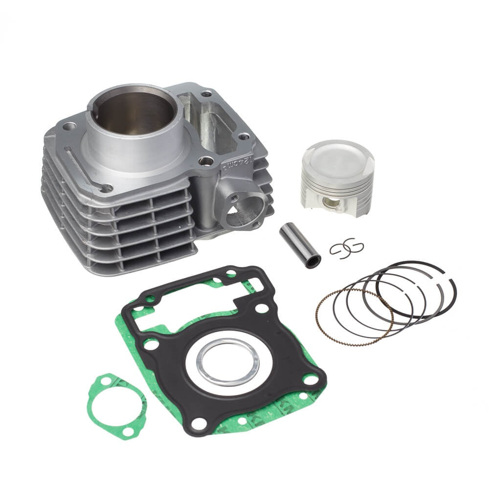 Kit KMP Dyamond (DLC) Completo com Cilindro. Pistão. Anel e Junta Kit-A CG 125 09/18 - Bros 125 13/15 – foto 1