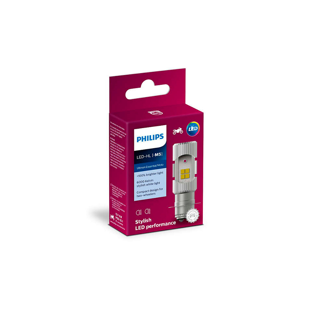 Lâmpada Farol Philips M5 LED Moto - 11163UEMX1 – foto 2