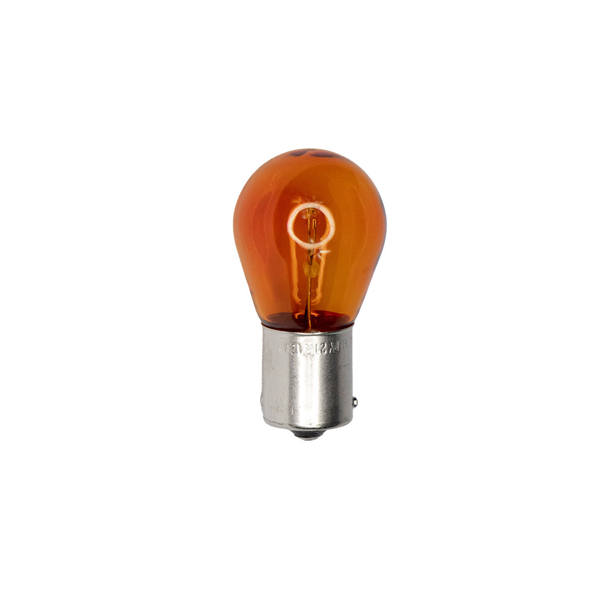 Lâmpada Pisca Soquete Haloway/Philips 12V 21W Laranja (Base Ferro P21W - Ambar) – foto 1