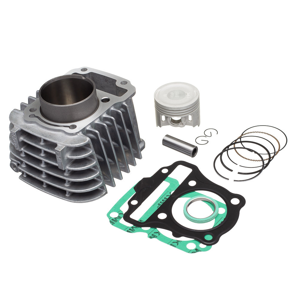 Kit KMP Completo com Cilindro. Pistão. Anel e Junta Kit-A Biz 110 Injeção 2016/2024 - Pop 110 Injeção 2016/2024 – foto 1
