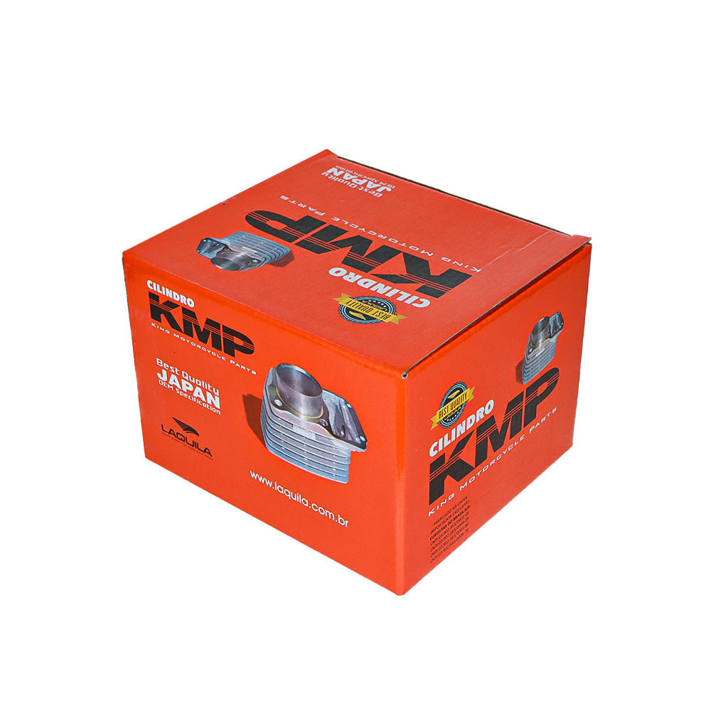 Kit KMP com Cilindro. Pistão. Anel e Junta Kit-A CG 125 92 ESP – foto 2