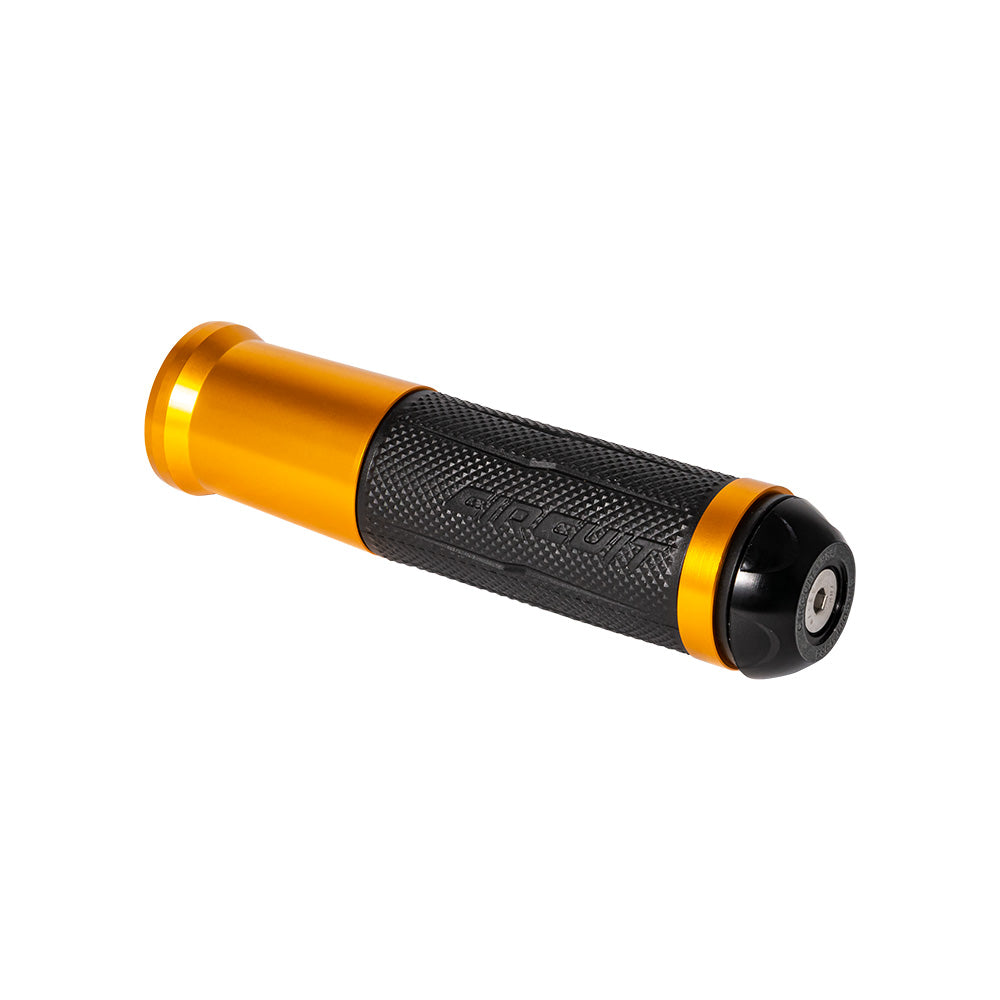 Manopla Circuit Silverstone Preto/Dourado (MA017-21K) – Par – foto 1