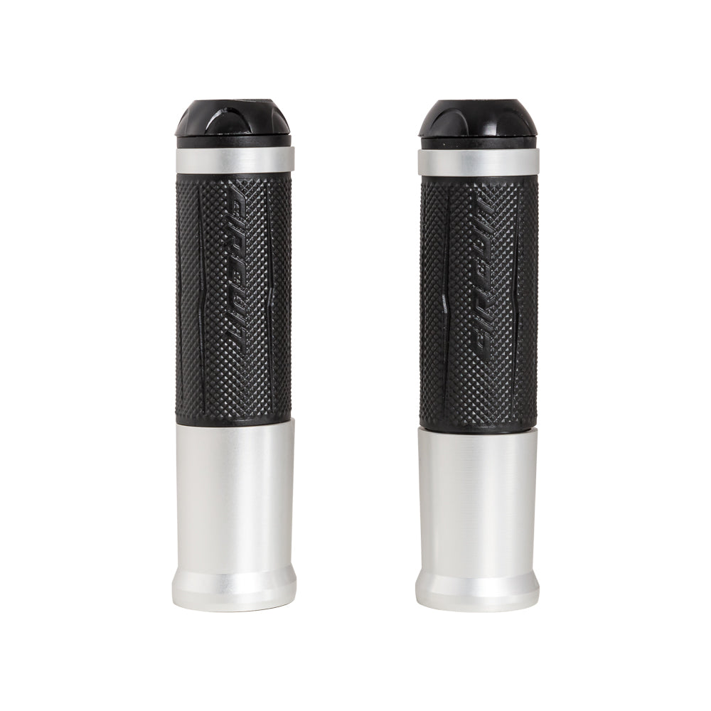 Manopla Circuit Silverstone Preto/Alumínio (MA017-21m) – Par – foto 1