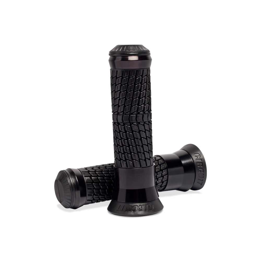 Manopla Circuit Storm Preto/Preto (MA047-211) – Par – foto 1