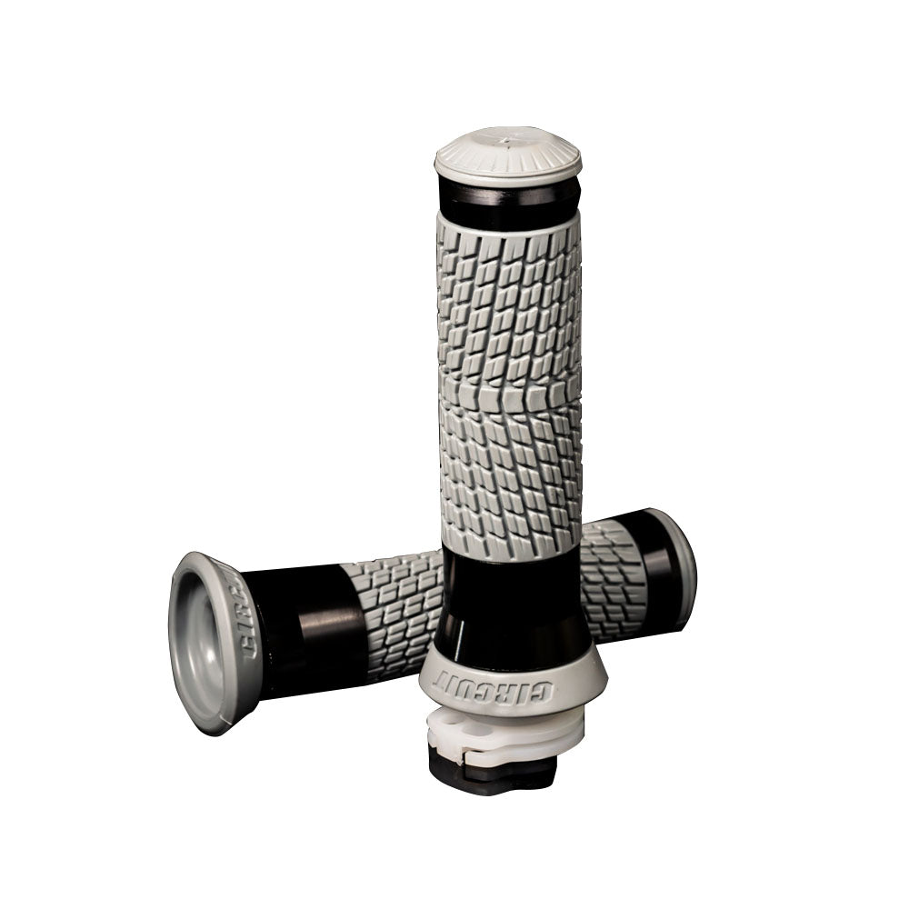 Manopla Circuit Storm Cinza/Preto (MA047-231) – Par – foto 1