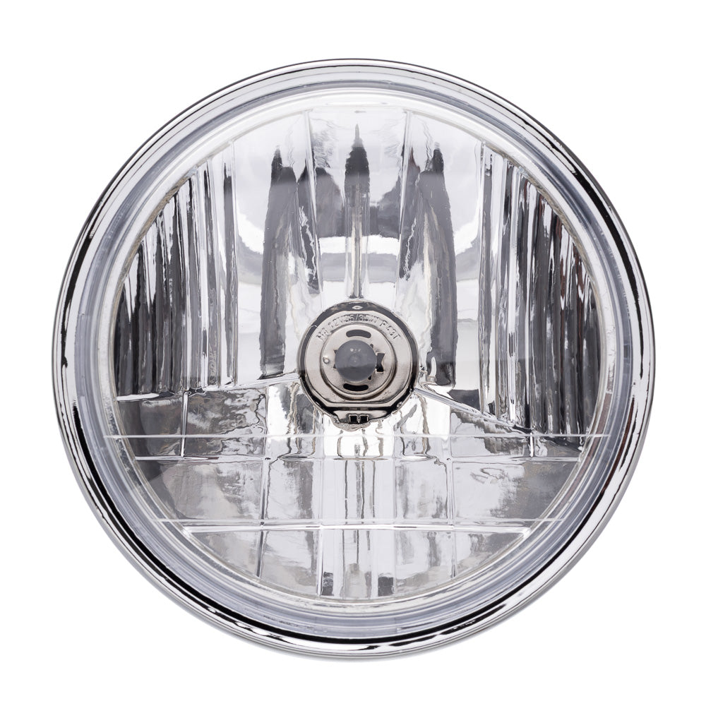 Farol (Completo) com Lâmpada Keisi CBX 250 Twister 2001 a 2005 (ARO Cromado)