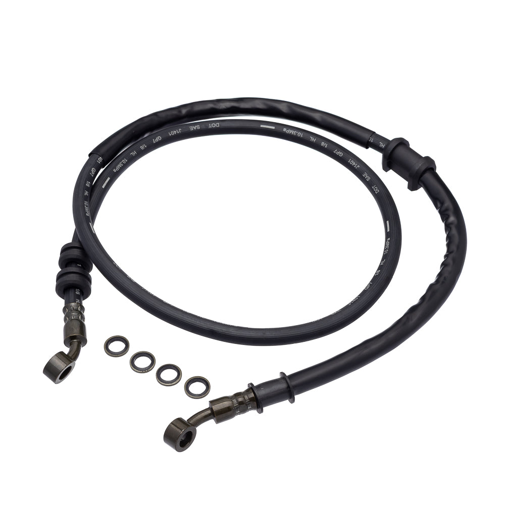 Mangueira Flexível do Freio Dianteiro GP7 XRE 300 2010/2018 (sem ABS) (com Arruelas de Vedação) – foto 1
