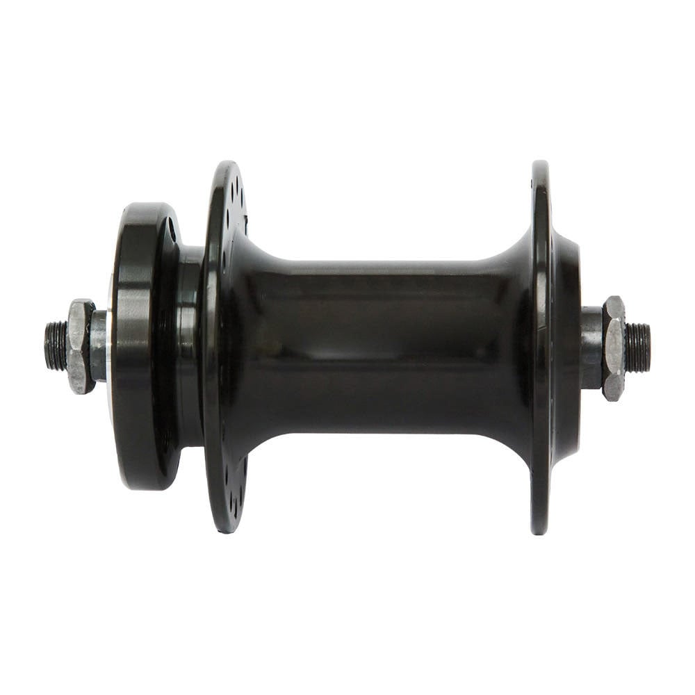 Cubo aluminio par com rolamento preto com blocagem e espaçador para freio a disco 36furos – foto 4