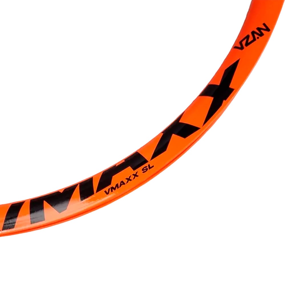 Aro 26 vmaxx 36 furos laranja neon com adesivo preto
