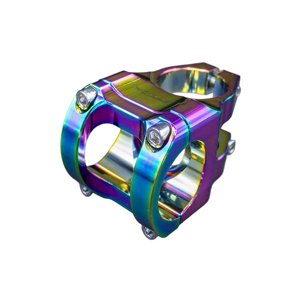 Suporte de guidão em alumínio cnc aheadset 35mm 0° 31.8mm camaleão