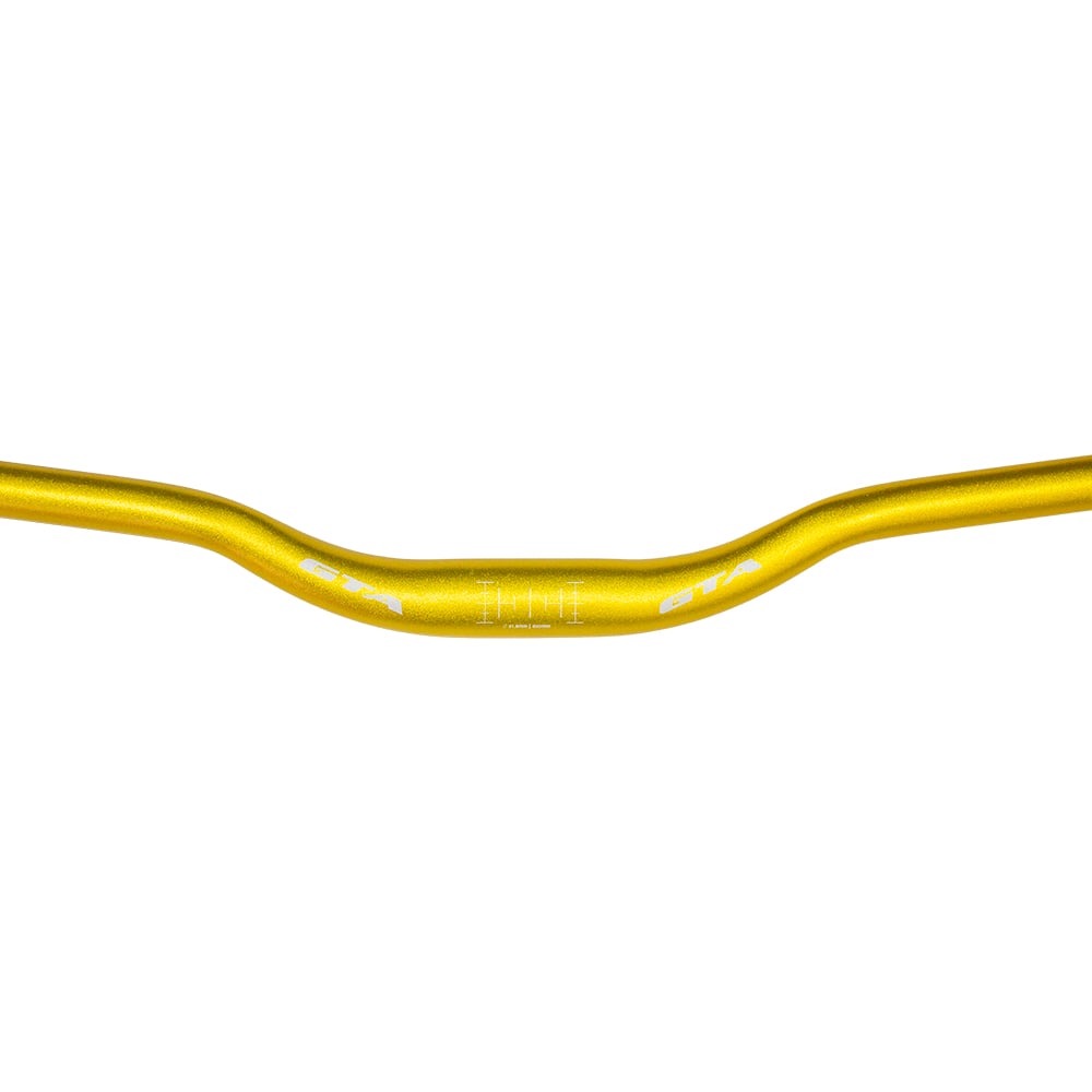 Guidão mtb downhill / freeride voador alumínio 31.8x800x35mm butted dourado – foto 2