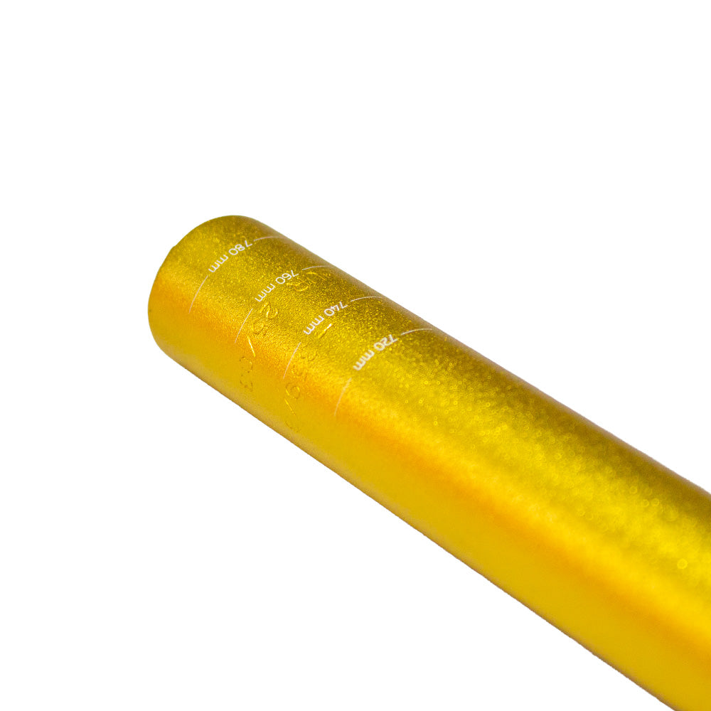 Guidão mtb downhill / freeride voador alumínio 31.8x800x35mm butted dourado – foto 3