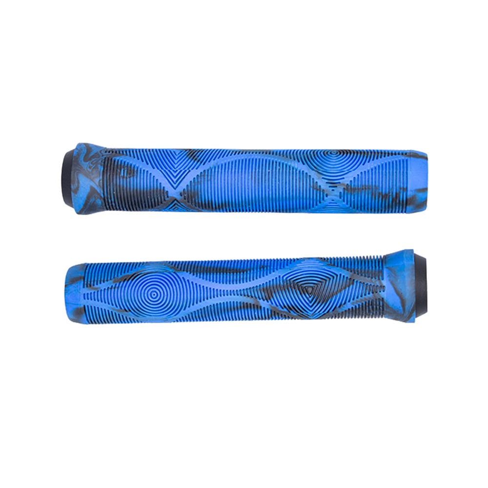 Manopla 165mm preto e azul par – foto 2