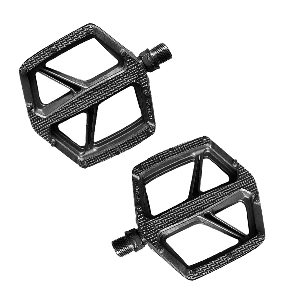 Pedal 9/16 plataforma nylon preto com bucha du esferado