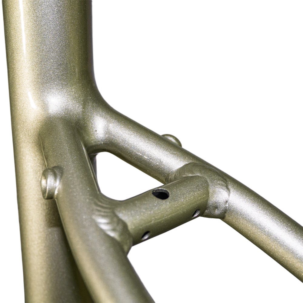 Quadro gravel across 2.0 tamanho 54 champagne + kit – foto 8