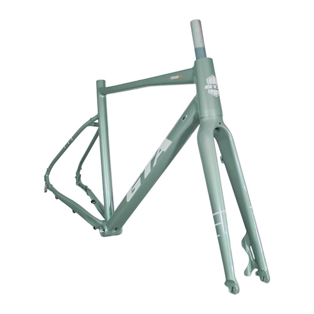 Quadro gravel across 2.0 tamanho 56 verde sálvia + kit – foto 2