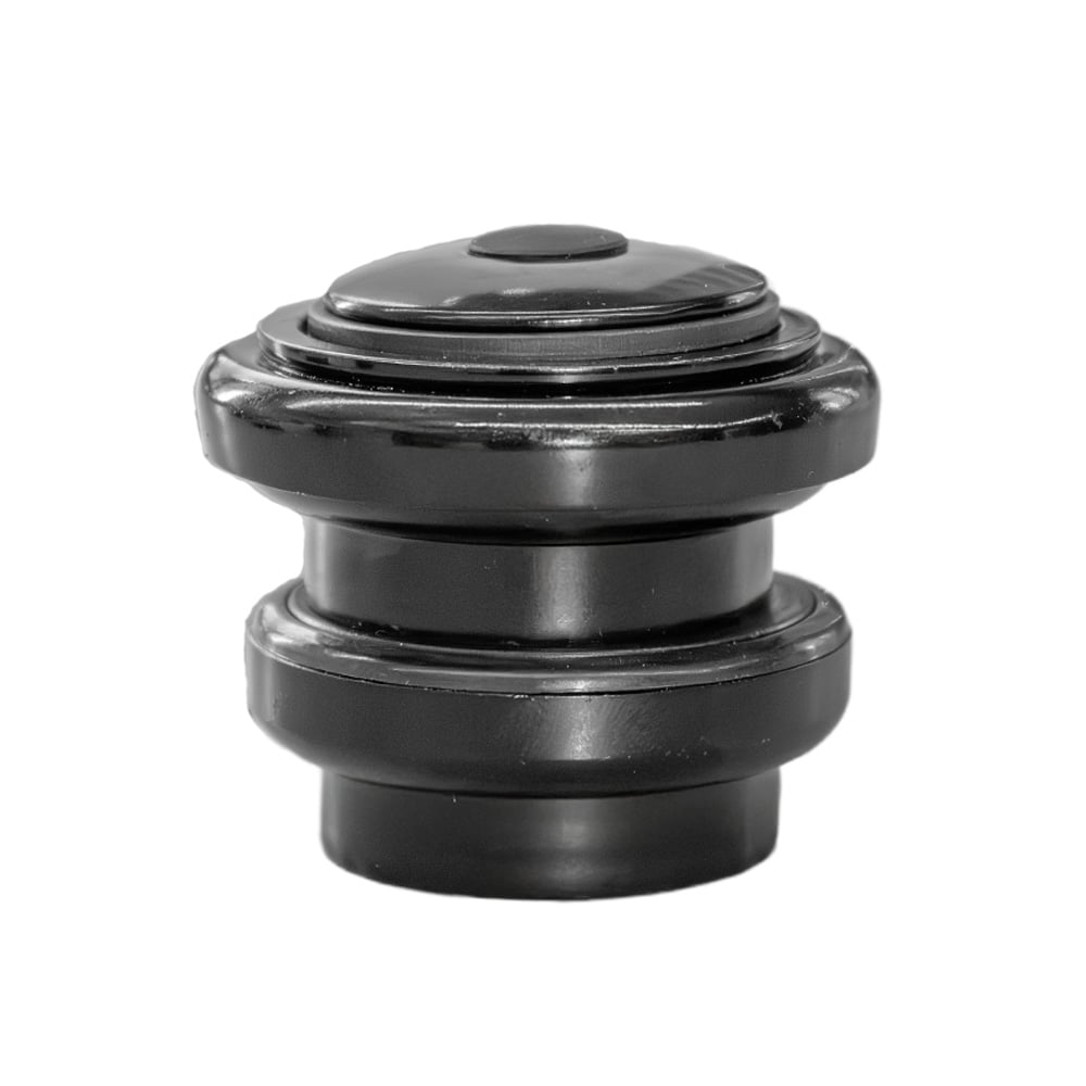 Jogo de direção over 25.4mm aheadset 10 peças preto – foto 2