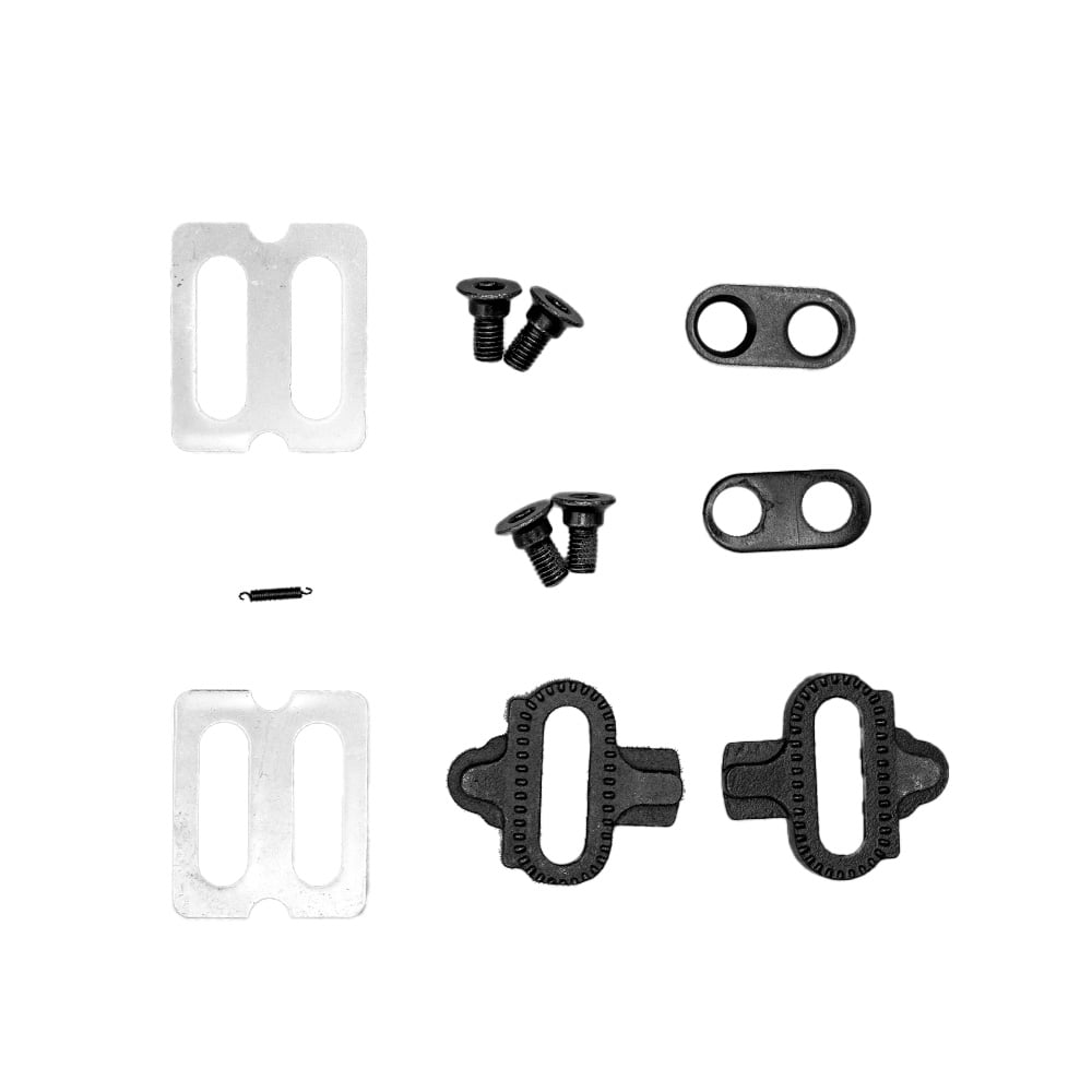 PEDAL CLIP PLATAFORMA rolamentado eixo crmo com tacos padrão spd – foto 2