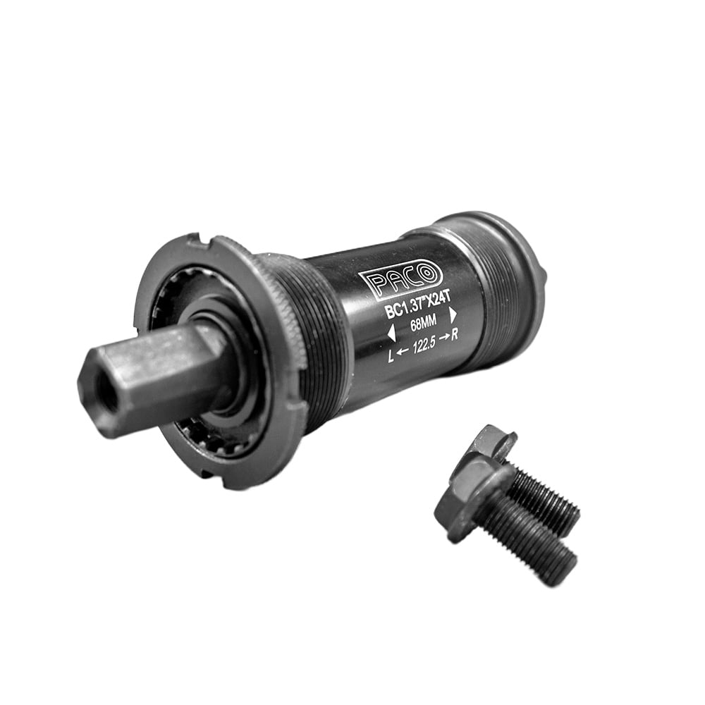 Movimento central 34.7mm semiselado 122.5mm preto com parafuso – foto 2