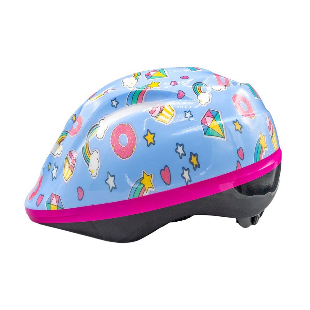 Capacete infantil 52/56cm 8 furos modelo sweet – foto 4
