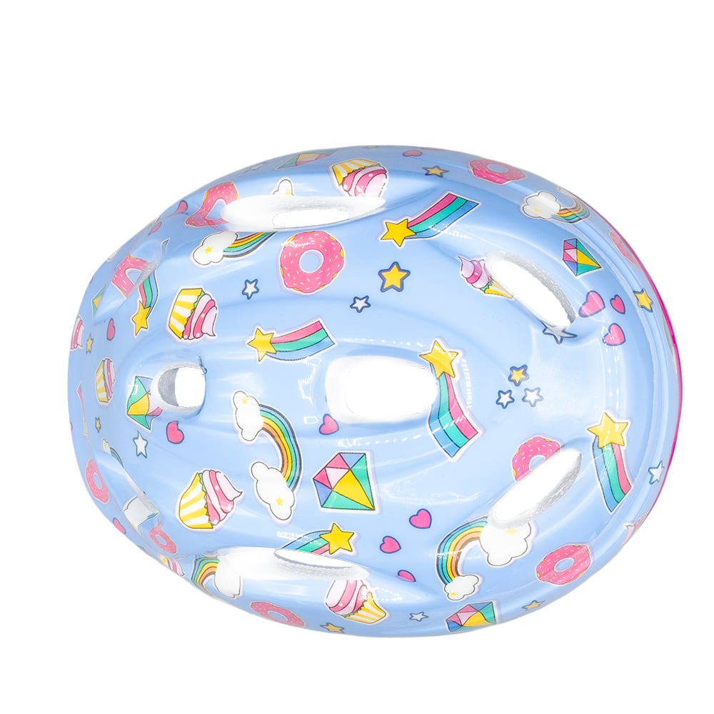 Capacete infantil 52/56cm 8 furos modelo sweet – foto 5