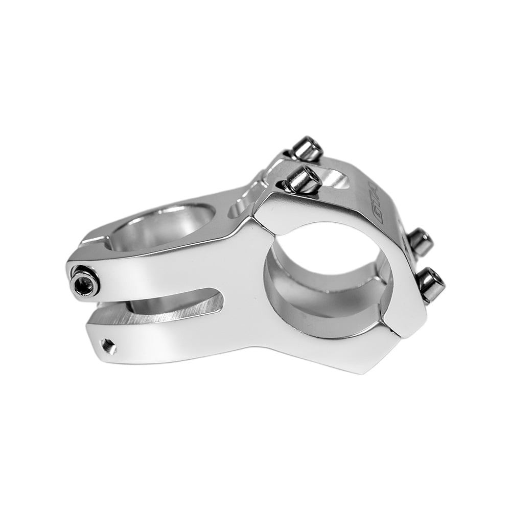 Suporte de guidão em alumínio aheadset 45mm 0° 31.8mm polido – foto 2