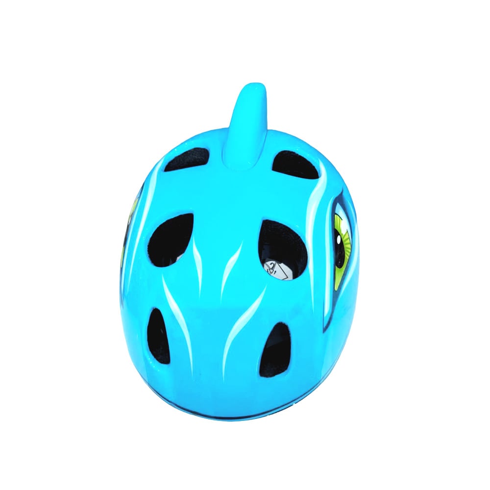 Capacete inmold infantil 52/56cm blue shark – foto 2