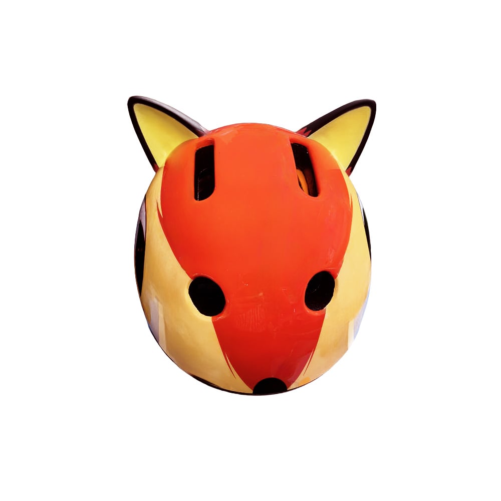 Capacete inmold infantil 52/56cm raposa – foto 2