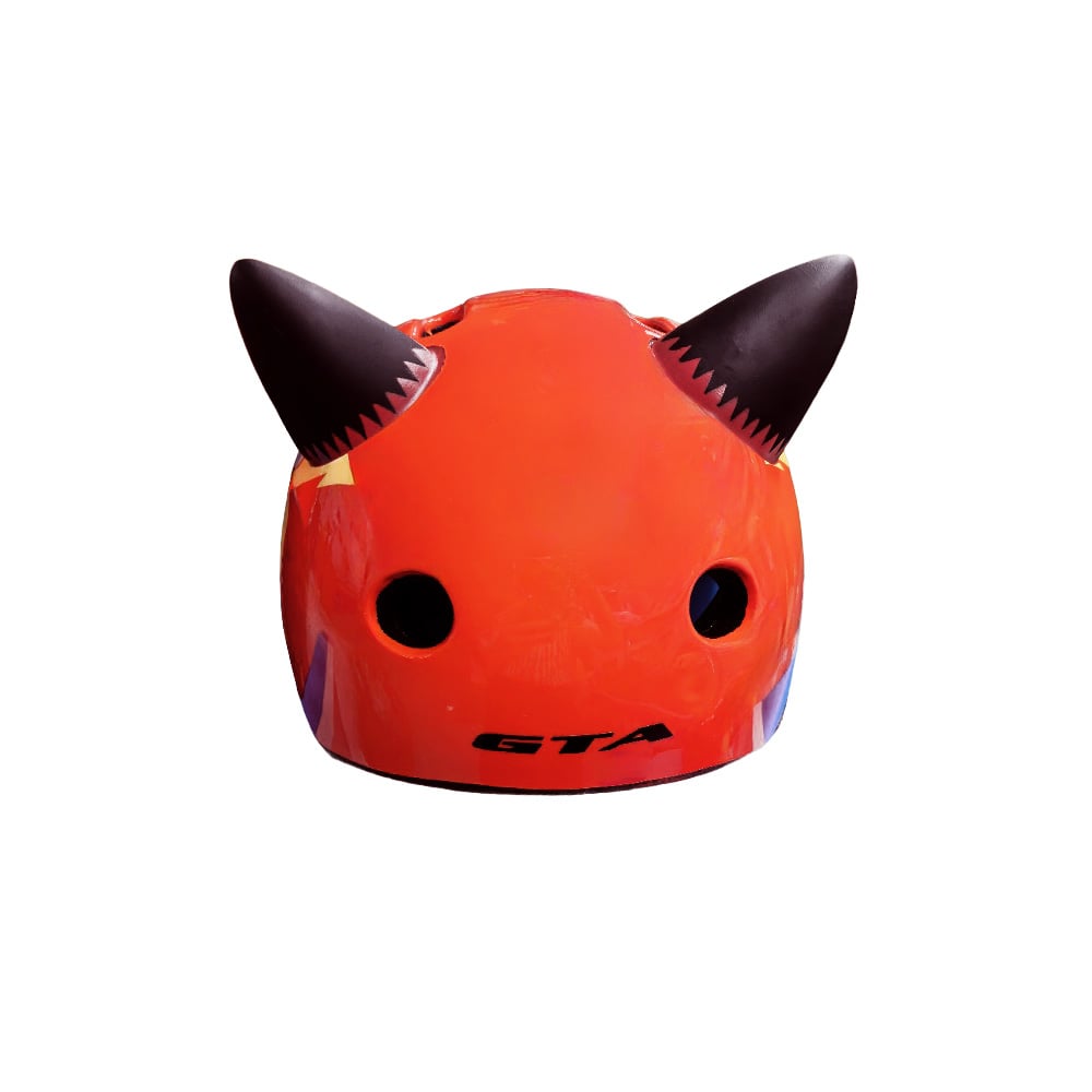 Capacete inmold infantil 52/56cm raposa – foto 3