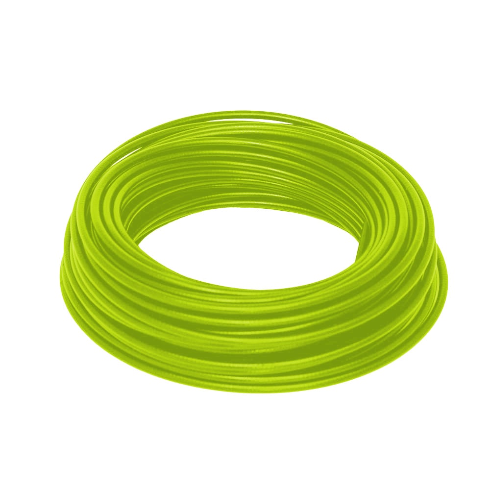 Conduite verde neon em rolo com 20 metros teflonado