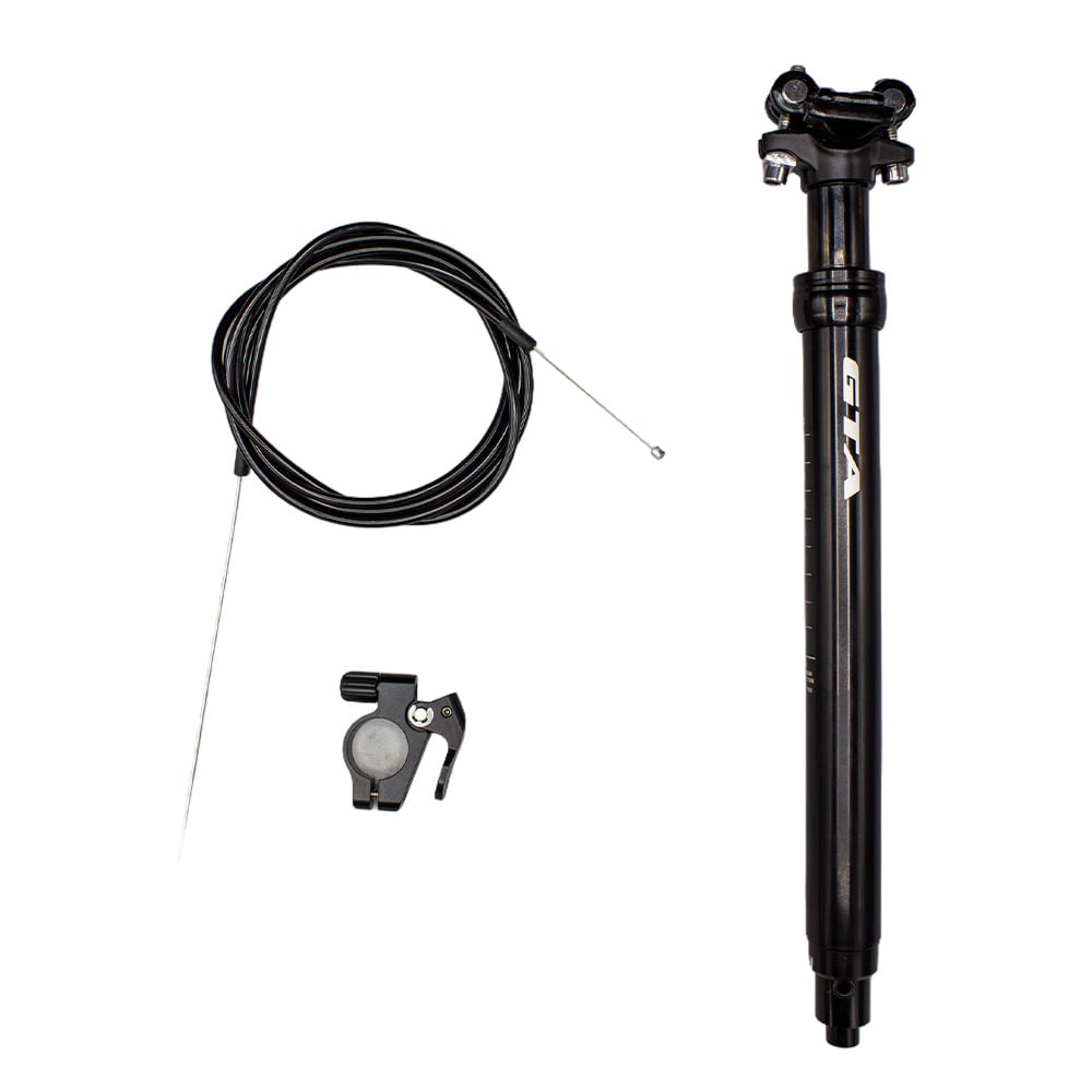 Canote de selim retrátil 27.2 com curso de 100mm