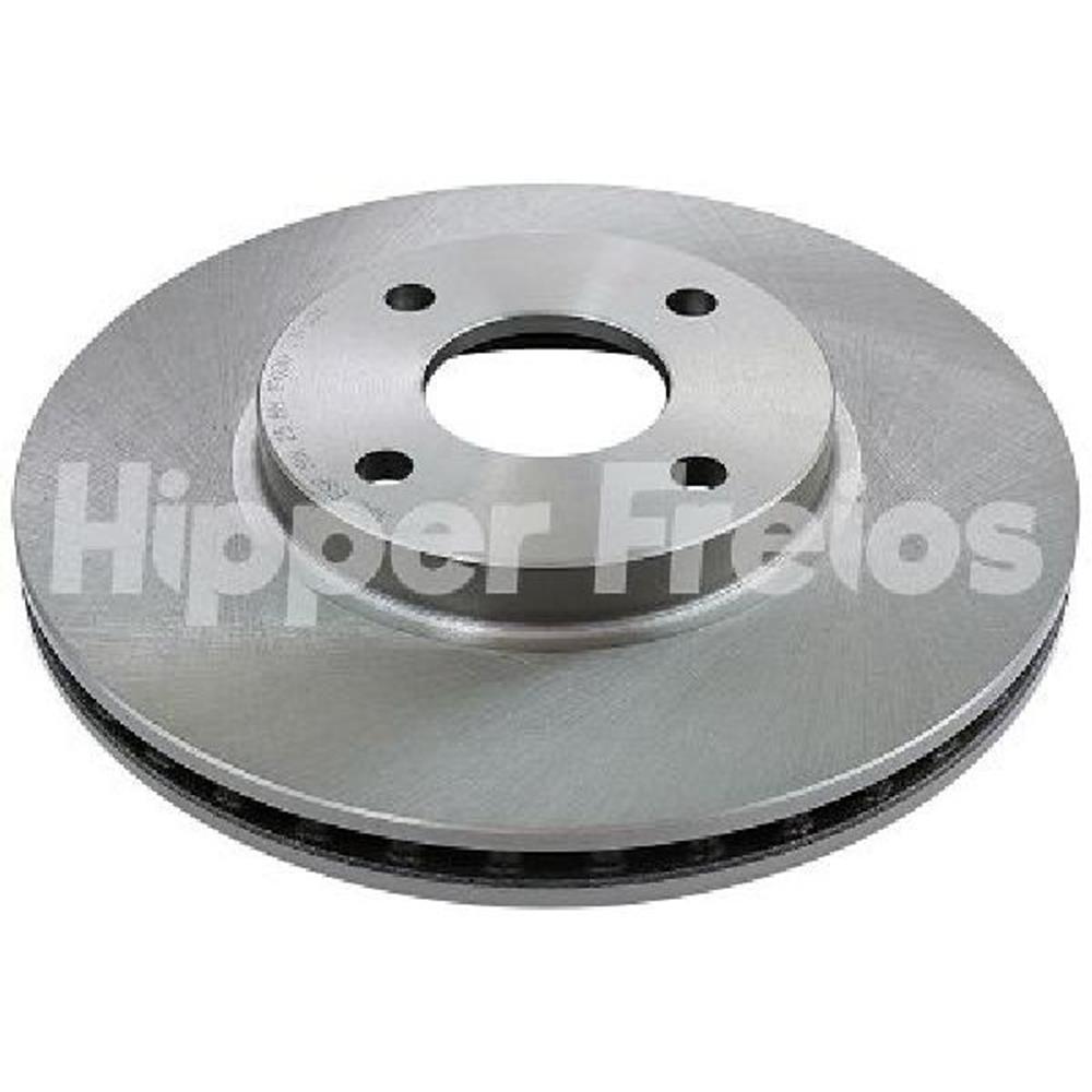 Disco de Freio Ventilado Sem Cubo Dianteiro Hipper Freios HF 18E Caixa com 2 Ford Ecosport