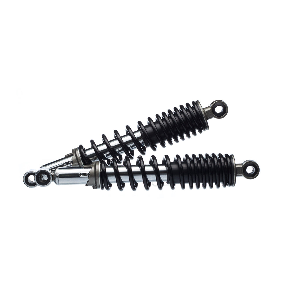 Amortecedor Cromado GP7 (Par) com Regulagem YBR 125 2000/2016 – foto 1