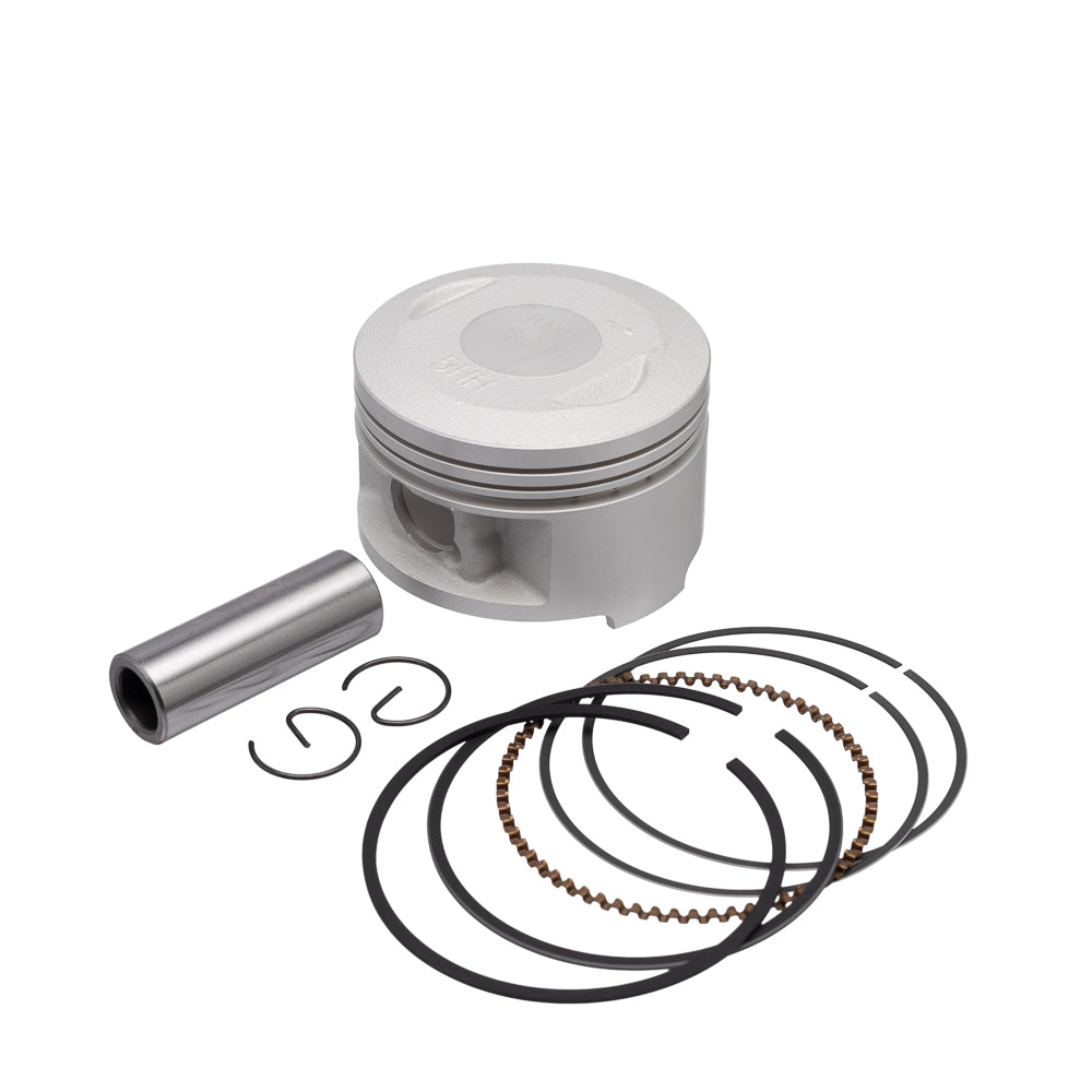 Pistão Kit com Anel RIK Premium YBR 125 00 a 16 - XTZ 125 03 a 16 3.50 (Competição) – foto 1