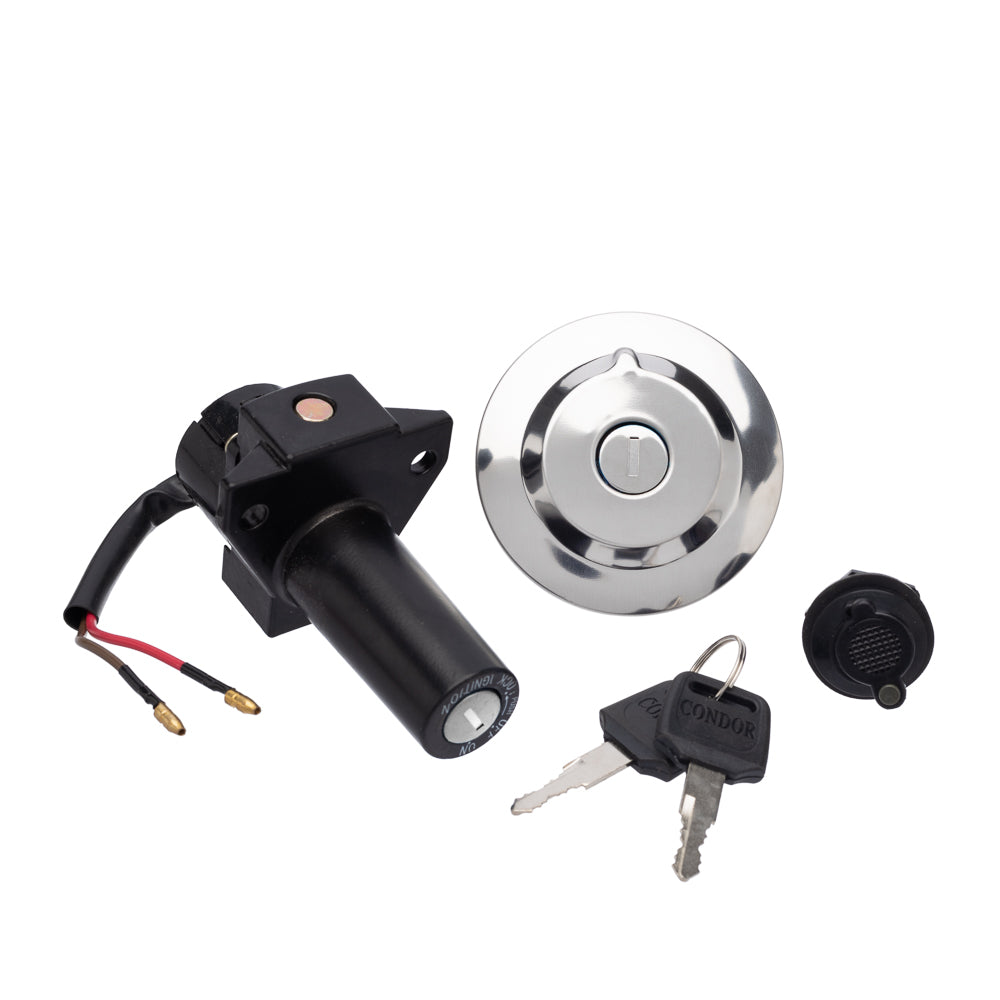 Chave Ignição (Kit Conjunto Travas) Condor Fazer 150 14/ – foto 1