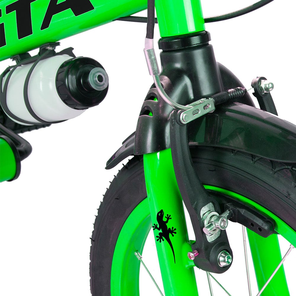 Bicicleta infantil aro 16 gta green lizard verde/preto – foto 4