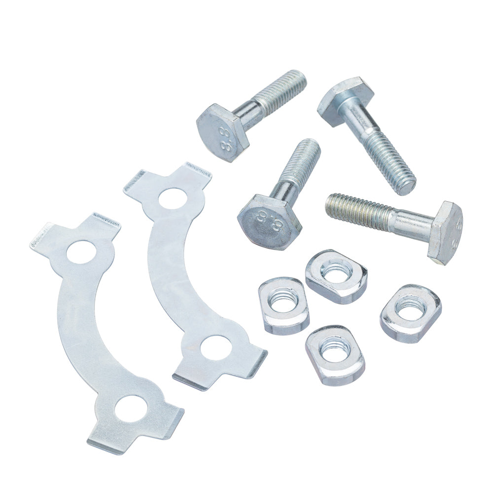 Parafuso Coroa com Porca GP7 Kit (10PCS com 04 Parafusos + 04 Porcas + 02 Travas) YBR 125 – foto 1