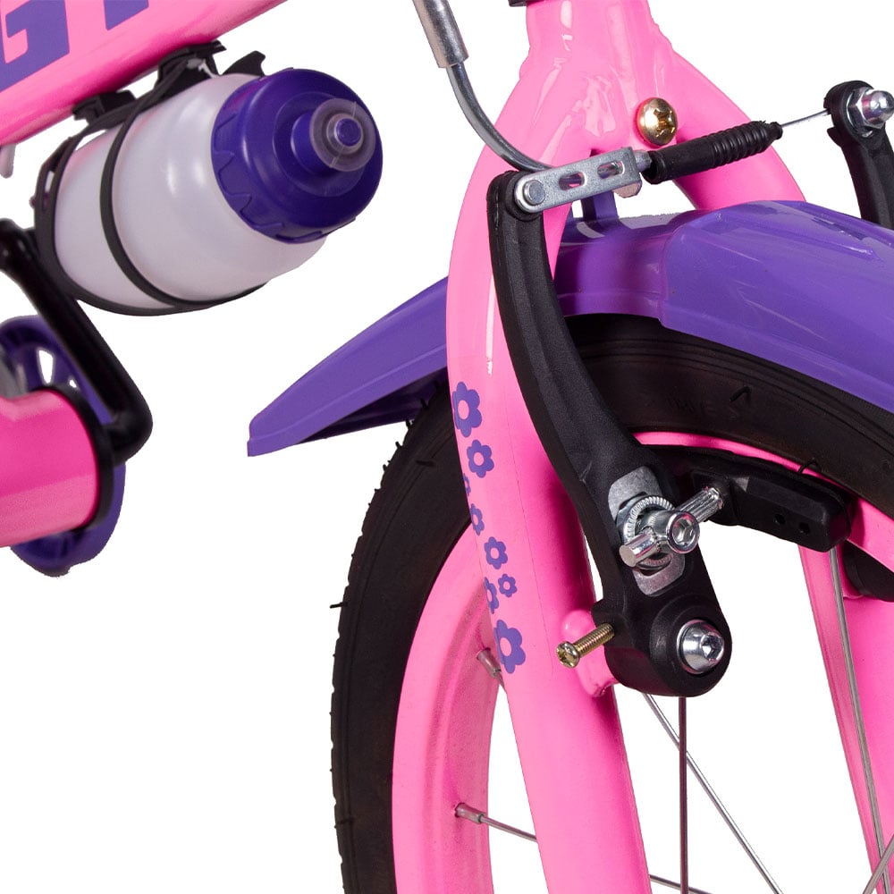 Bicicleta infantil aro 16 gta pink flower – foto 4