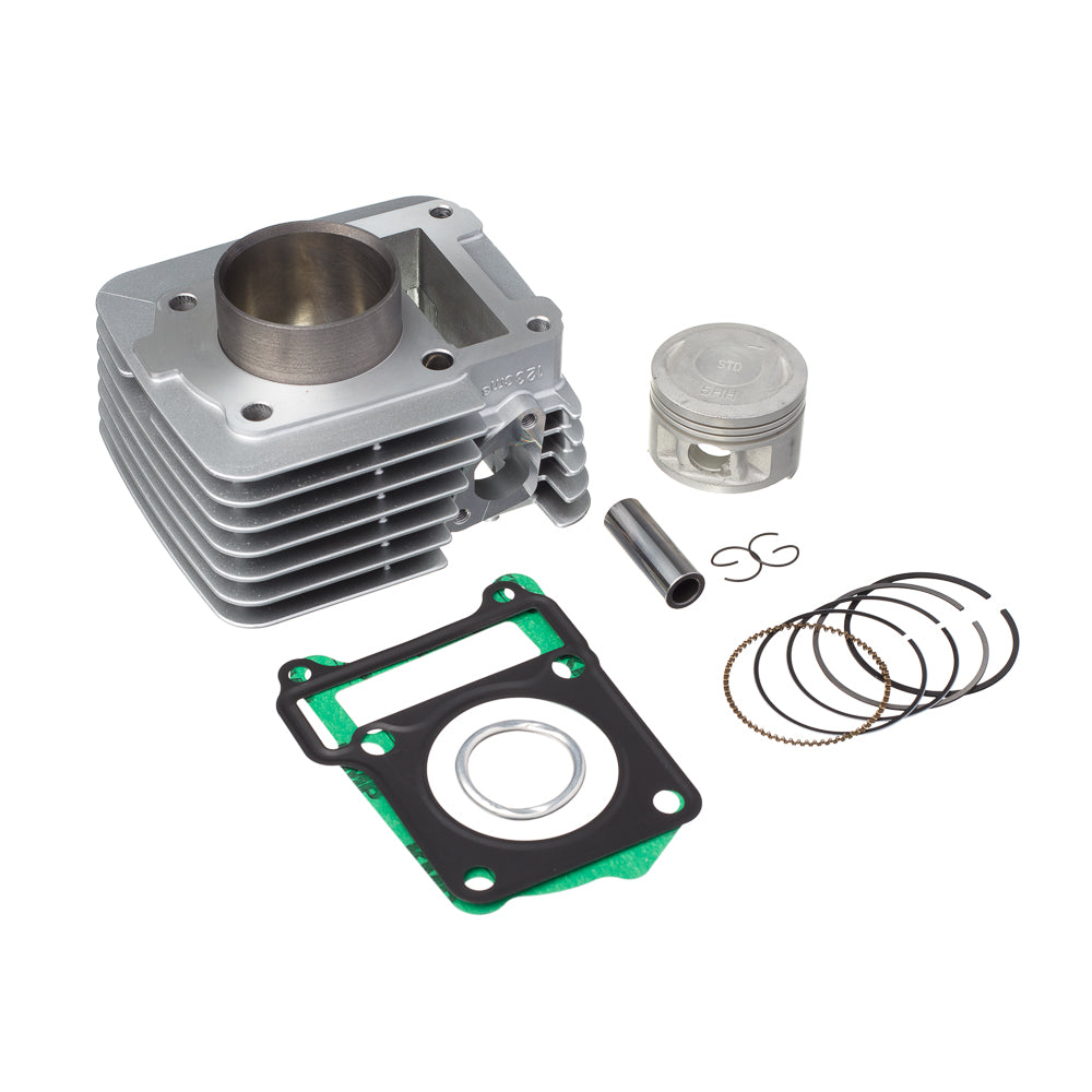 Kit KMP Completo com Cilindro. Pistão. Anel e Junta Kit-A YBR 125 00 a 16 - XTZ 125 03 a 16 – foto 1