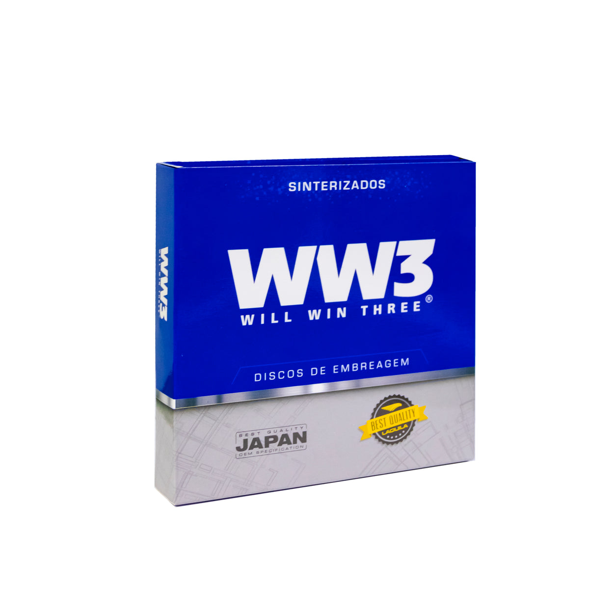 Discos Embreagem WW3 (6 Peças) Sinterizados Fazer 250 2006/ - Lander 250 2007/ - Tenere 250 2011/ – Jogo – foto 2