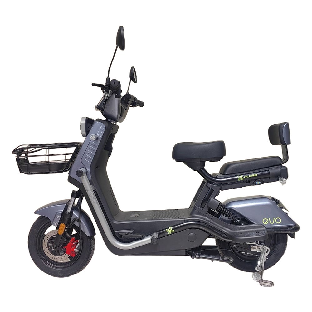 Scooter elétrica evo 1000w 60v/20ah cinza – foto 2