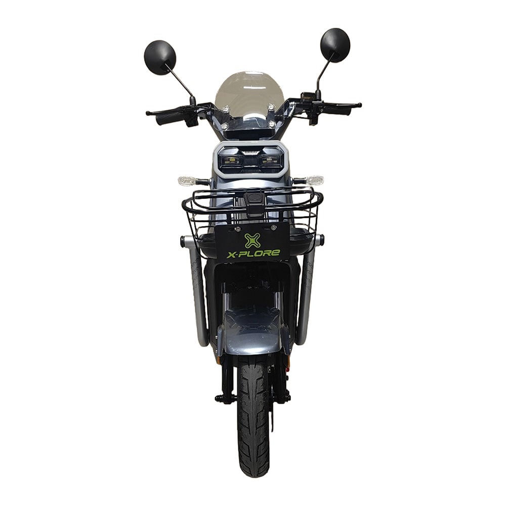 Scooter elétrica evo 1000w 60v/20ah cinza – foto 3