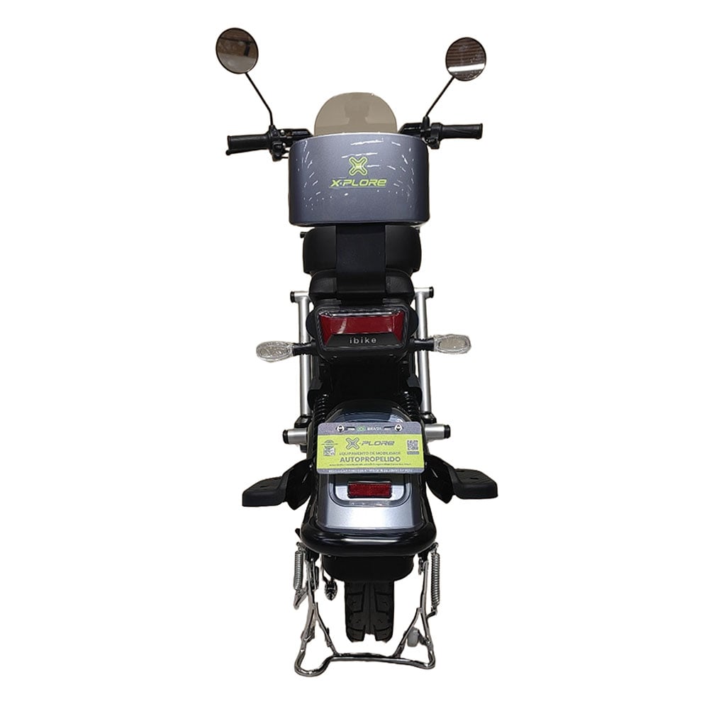 Scooter elétrica evo 1000w 60v/20ah cinza – foto 4