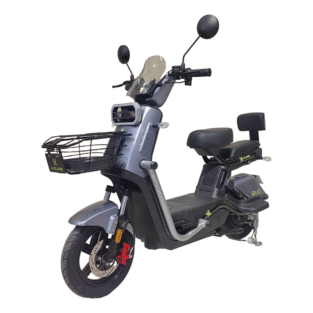 Scooter elétrica evo 1000w 60v/20ah cinza